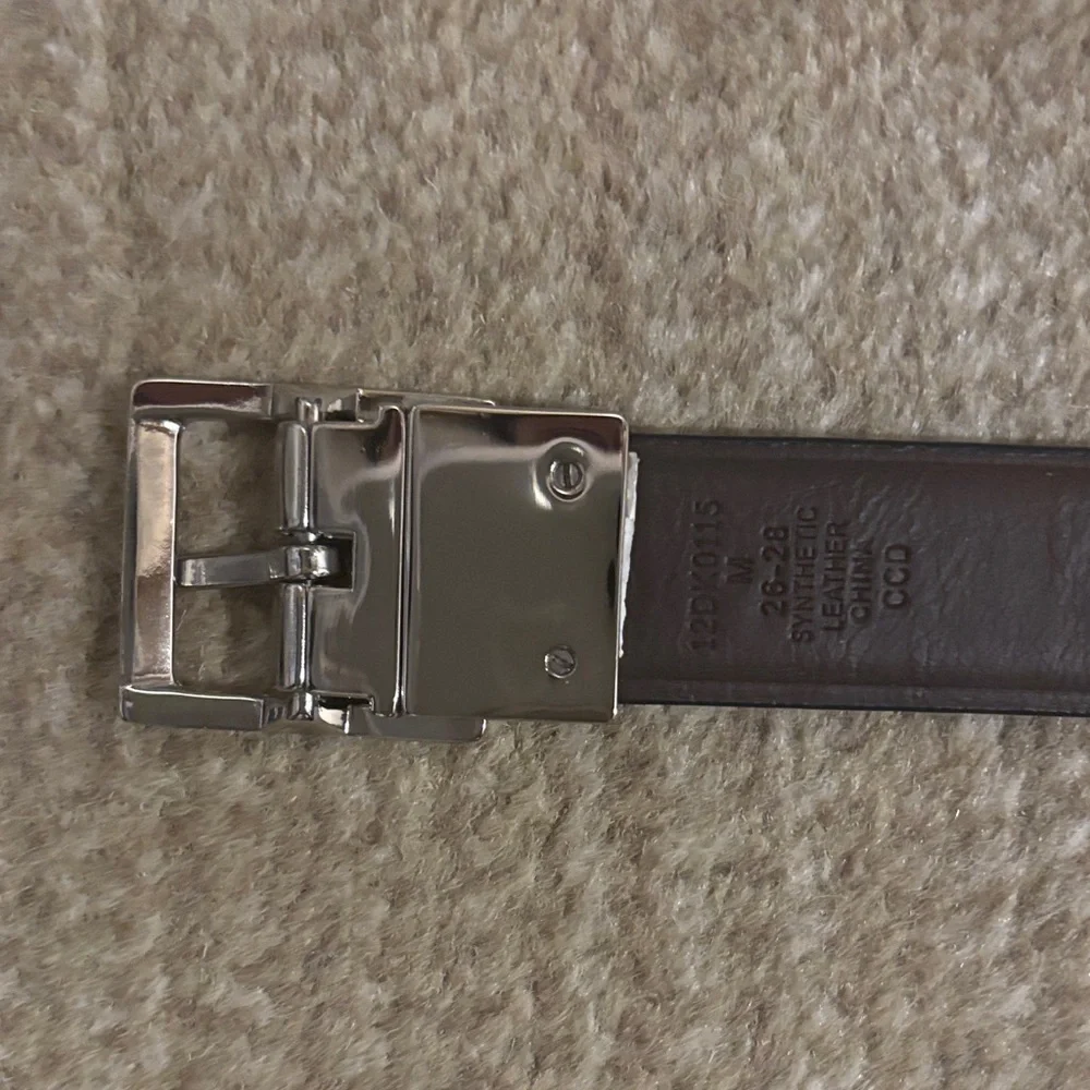 Dockers Kids Belt with Metallic Buckle